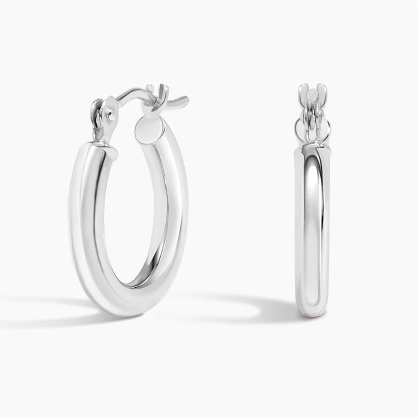2mm Huggie Perfect Hoop Earrings in 14K Gold