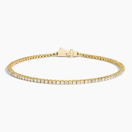 Petite Diamond Tennis Bracelet in 14K Gold