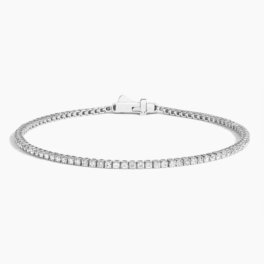 Petite Diamond Tennis Bracelet in 14K Gold