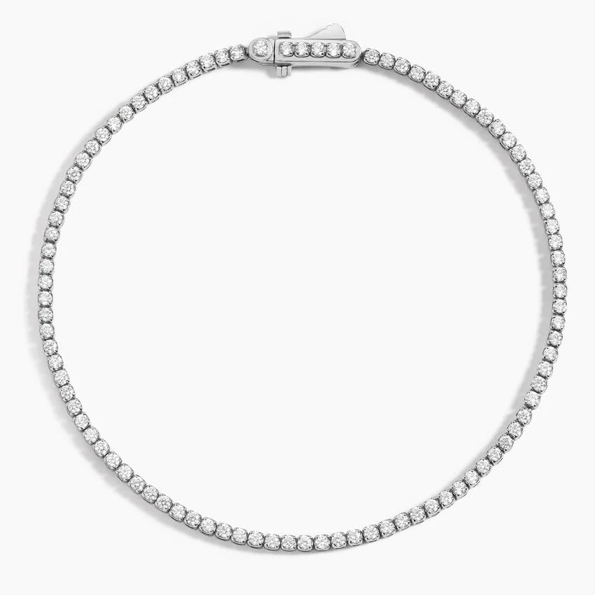Petite Diamond Tennis Bracelet in 14K Gold